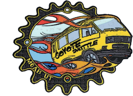Coyote Shuttle Sticker