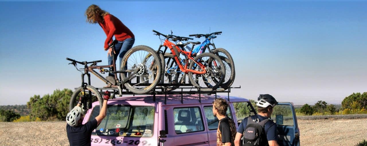 Book a Mountain Bike Shuttle in Moab with Coyote Shuttle